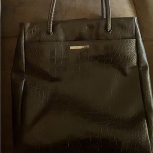 Nine West leather snake print bag